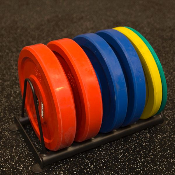 Body Solid Hexagon Pro Functional Training Rig System Weight Plate Storage