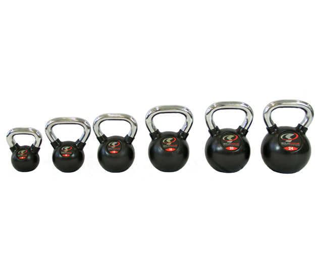 Rubber Coated Kettlebells 4-40kg