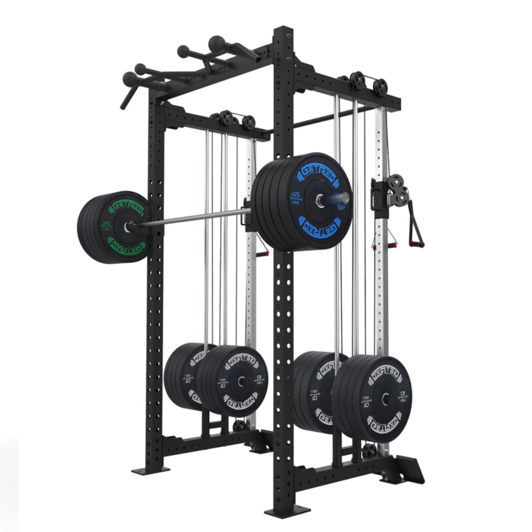 GetRxd HRFT-400 Builder® Dual-Side Half Rack and Functional Trainers