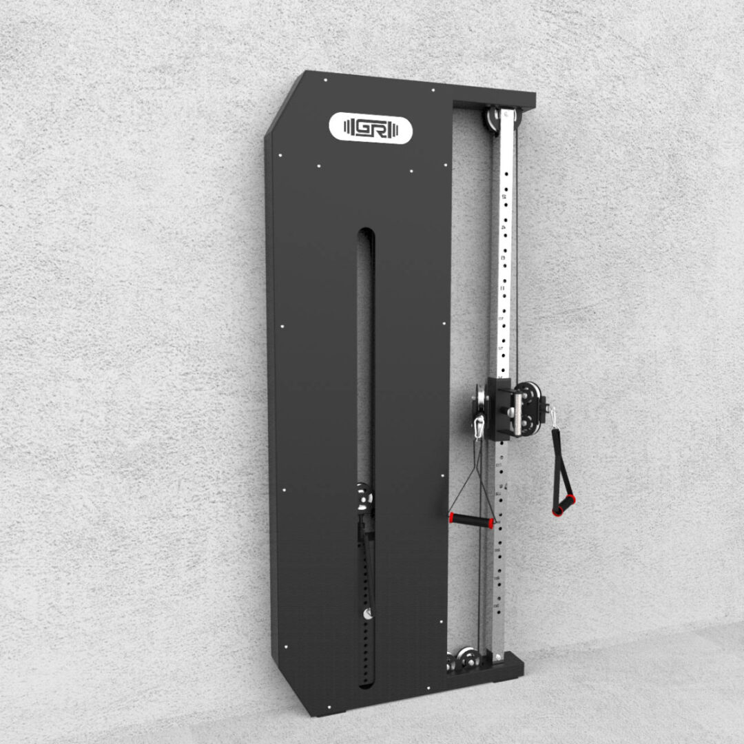 GetRxd Slim Profile Wall-Mounted Functional Trainer Single Column 2000 - Image 3