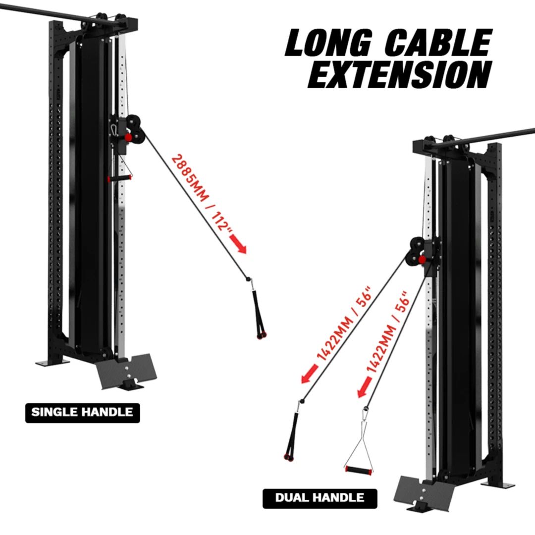 GetRxd HRFT-400 Builder® Dual-Side Half Rack and Functional Trainers - Image 21