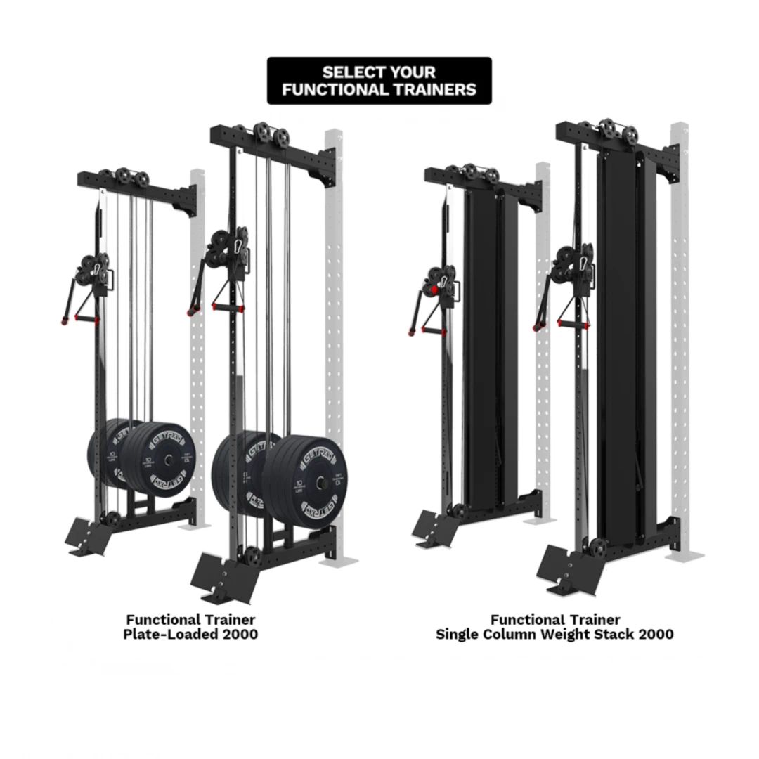 GetRxd HRFT-400 Builder® Dual-Side Half Rack and Functional Trainers - Image 5