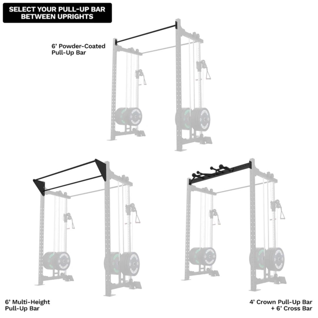 GetRxd HRFT-600 Builder® Dual-Side Half Rack and Functional Trainers - Image 7