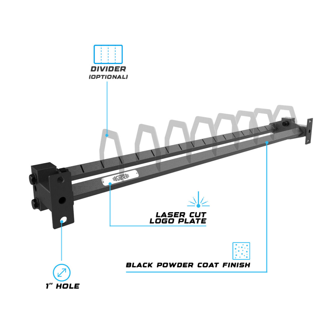 RX3 71" Plate and Ball Shelf with Extension - Image 4