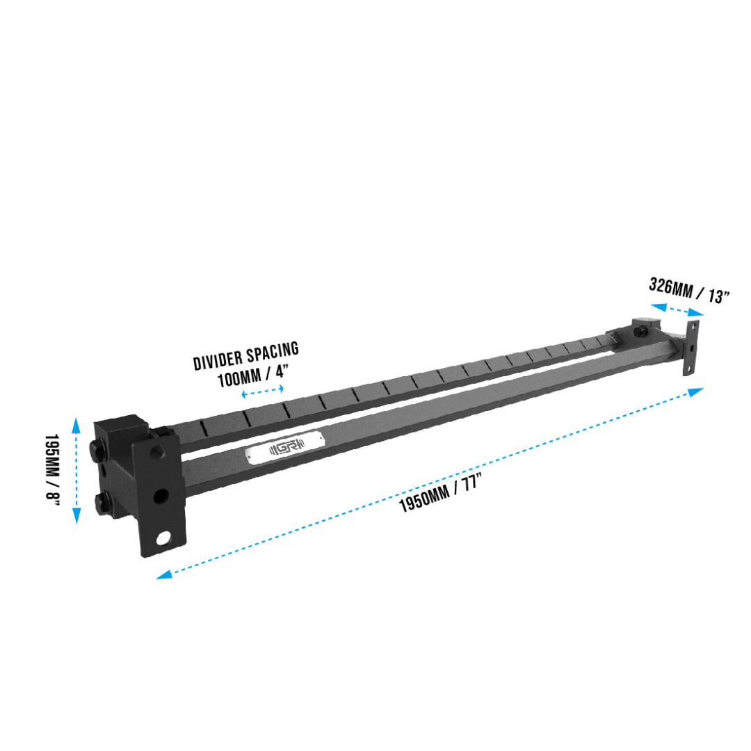 RX3 71" Plate and Ball Shelf with Extension - Image 5